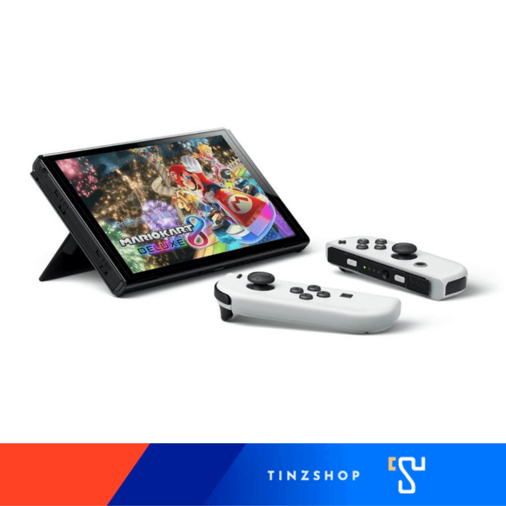 เครื่องเกม Nintendo Switch OLED Bundle Mario Kart8 สีขาว
